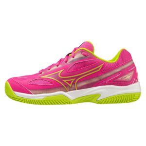 Mizuno Break Shot 4 All Court Shoes Rosa EU 37 Mujer