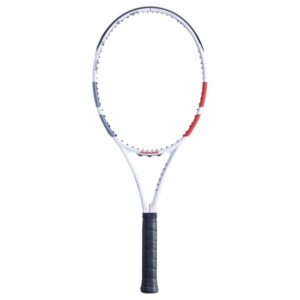 Babolat Strike Evo Unstrung Tennis Racket Blanco 3