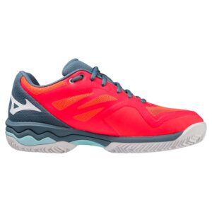 Mizuno Wave Exceed Light Cc All Court Shoes Rojo EU 39 Mujer