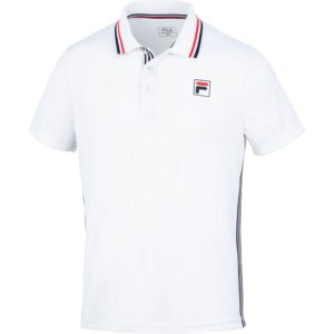 Fila Sport Jamie Short Sleeve Polo Blanco S Hombre