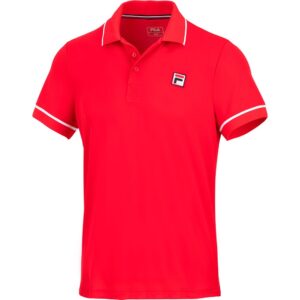 Fila Sport New Court Short Sleeve Polo Rojo 2XL Hombre