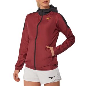 Mizuno Jacket Rojo M Mujer