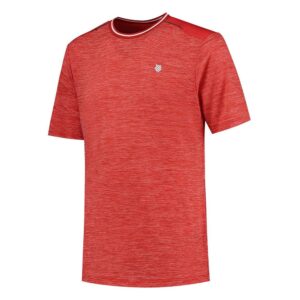 K-swiss Hypercourt Melange Short Sleeve T-shirt Naranja XL Hombre