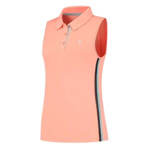K-swiss Hypercourt Short Sleeve Polo Naranja XS Mujer