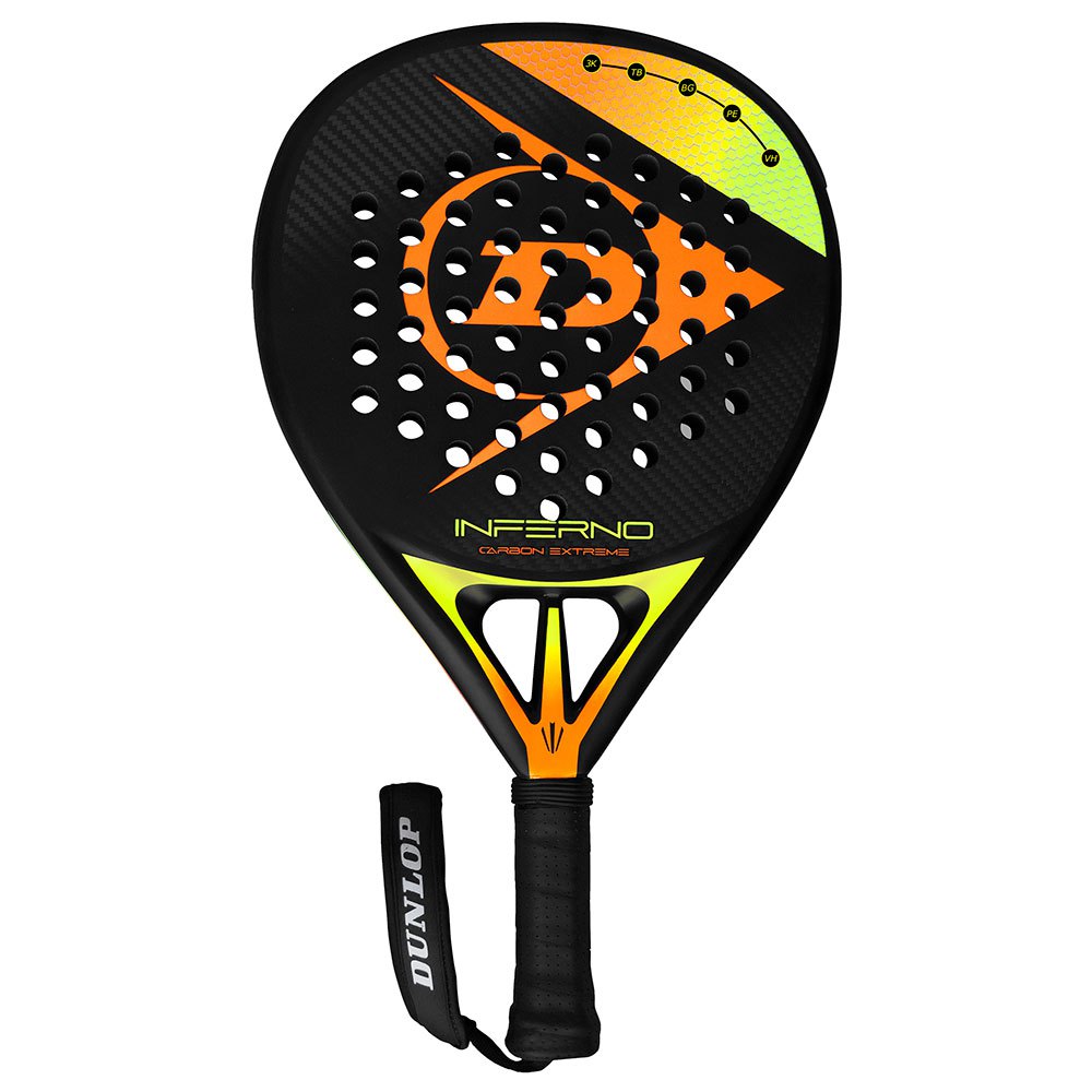 Dunlop Inferno Carbon Extreme Padel Racket Amarillo