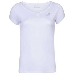 Babolat Play Short Sleeve T-shirt Blanco 2XL Mujer