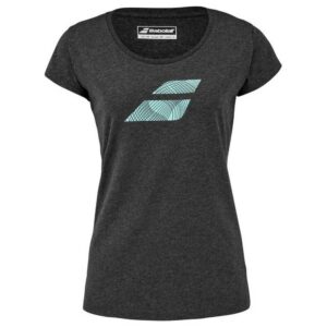 Babolat Exercise Flag Short Sleeve T-shirt Gris S Mujer