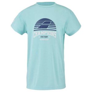 Babolat Exercise Graphic Short Sleeve T-shirt Azul 6-8 Years Niño
