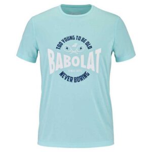 Babolat Exercise Graphic Short Sleeve T-shirt Azul M Hombre