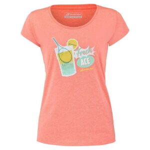 Babolat Exercise Message Short Sleeve T-shirt Naranja M Mujer
