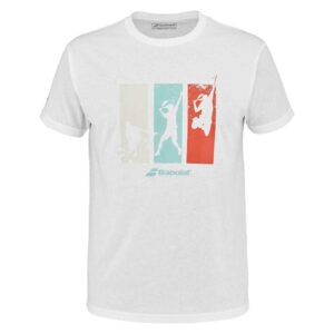 Babolat Padel Cotton Short Sleeve T-shirt Blanco XL Hombre