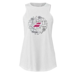 Babolat Padel Cotton Sleeveless T-shirt Blanco M Mujer