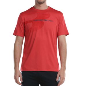 Bullpadel Aires Short Sleeve T-shirt Naranja S Hombre