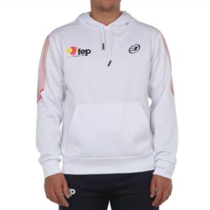 Bullpadel Enrio Hoodie Blanco M Hombre