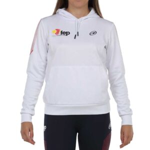 Bullpadel Evoca Hoodie Blanco M Mujer
