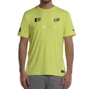 Bullpadel Ligio Short Sleeve T-shirt Amarillo 2XL Hombre
