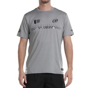Bullpadel Ligio Short Sleeve T-shirt Gris S Hombre