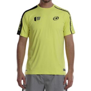 Bullpadel Liron Short Sleeve T-shirt Amarillo S Hombre