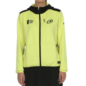 Bullpadel Llera Full Zip Sweatshirt Amarillo XS Mujer