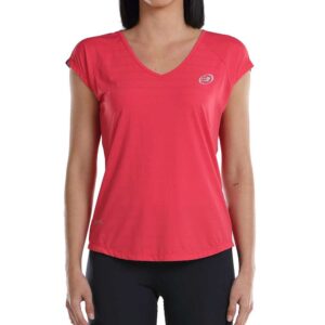 Bullpadel Usier Short Sleeve T-shirt Rojo S Mujer