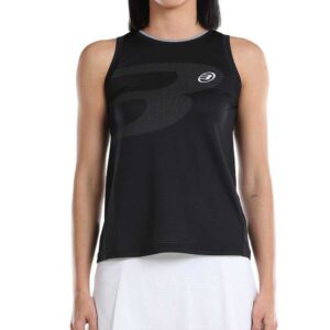 Bullpadel Yema 23v Sleeveless T-shirt Negro L Mujer