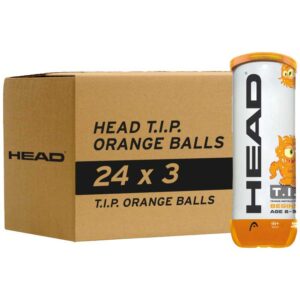 Head Racket Tip Tennis Balls Box Dorado 24 x 3 Balls
