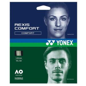 Yonex Rexis Comfort Tennis Single String 12 M Plateado 1.30 mm