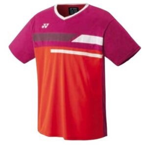 Yonex Team Short Sleeve Polo Rojo XL Hombre