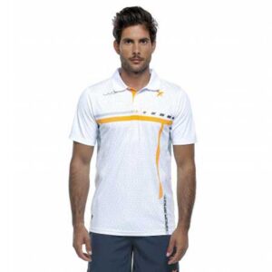 Drop Shot Argon Short Sleeve Polo Blanco XS Hombre