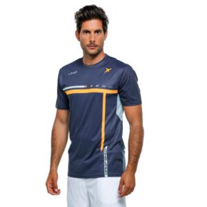 Drop Shot Argon Short Sleeve T-shirt Gris XS Hombre
