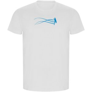 Kruskis Stella Tennis Eco Short Sleeve T-shirt Blanco M Hombre