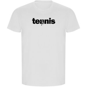 Kruskis Word Tennis Eco Short Sleeve T-shirt Blanco 3XL Hombre