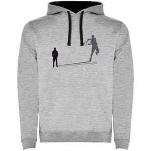 Kruskis Shadow Tennis Two-colour Hoodie Gris 3XL Hombre