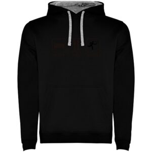 Kruskis Sleep Eat And Smash Two-colour Hoodie Negro 2XL Hombre