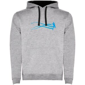 Kruskis Stella Tennis Two-colour Hoodie Gris L Hombre