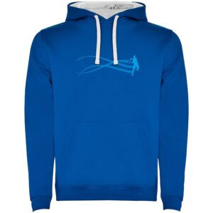 Kruskis Stella Tennis Two-colour Hoodie Azul L Hombre