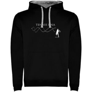 Kruskis Tennis Dna Two-colour Hoodie Negro 2XL Hombre