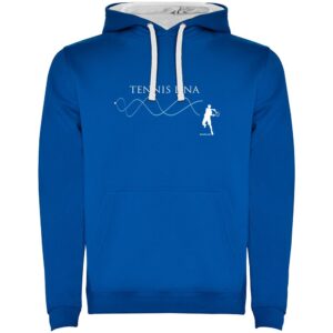 Kruskis Tennis Dna Two-colour Hoodie Azul 2XL Hombre