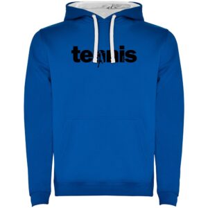 Kruskis Word Tennis Two-colour Hoodie Azul M Hombre