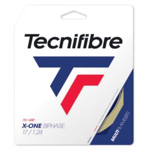 Tecnifibre X-one Biphase Tennis Single String Transparente 1.18 mm