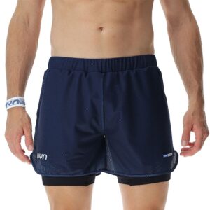 Uyn Padel Series 2 In 1 Shorts Negro 2XL Hombre