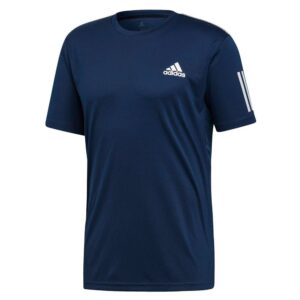 Adidas Club 3 Stripes Short Sleeve T-shirt Azul XS Hombre
