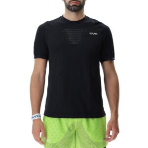 Uyn Padel Series Short Sleeve T-shirt Negro XL Hombre