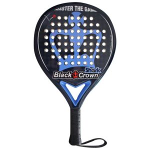 Black Crown Shark Padel Racket Negro