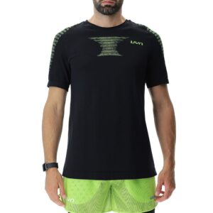 Uyn Padel Series Smash Short Sleeve T-shirt Negro 2XL Hombre