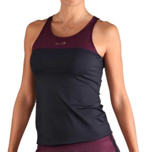 Endless Lux Ribbon Sleeveless T-shirt Lila S Mujer