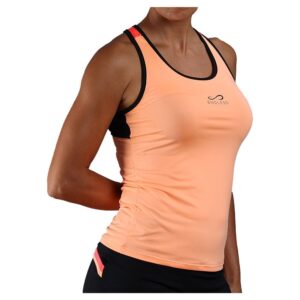 Endless Flow Sleeveless T-shirt Naranja S Mujer