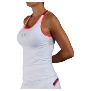 Endless Flow Sleeveless T-shirt Blanco L Mujer