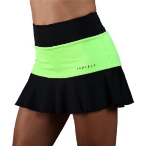Endless Lace Skirt Verde,Negro XL Mujer