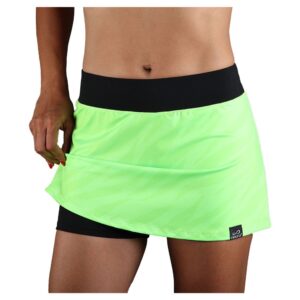 Endless Minimal Print Skirt Verde S Mujer